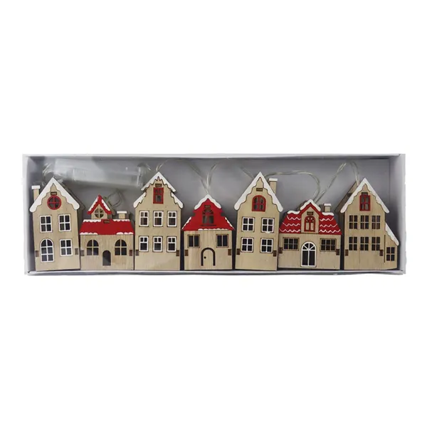Decorative Village with LED Lighting D8170