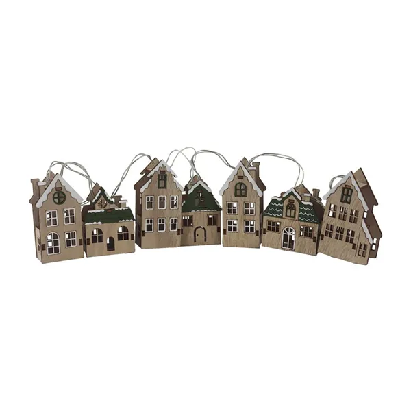 Decorative Village with LED Lighting D8171