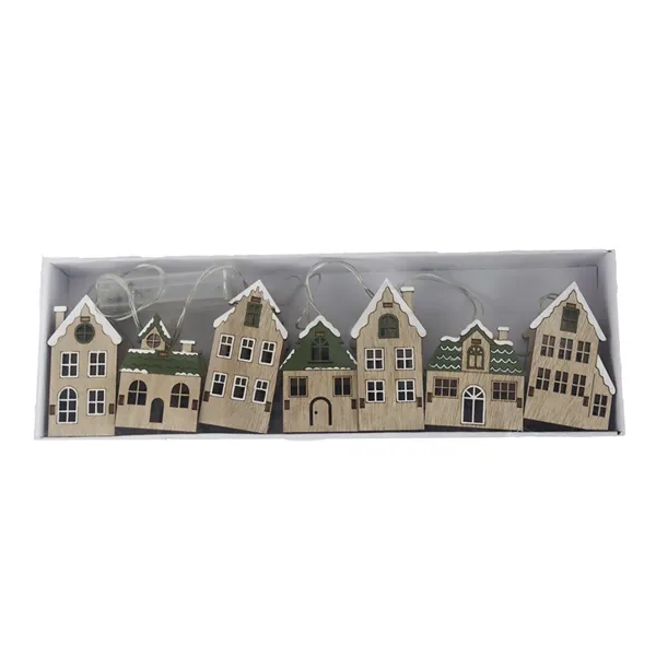 Decorative Village with LED Lighting D8171