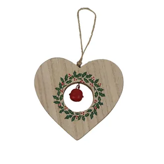 Hanging Heart with Bell D8190/2
