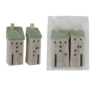 Decorative House 2 pcs D8308-15