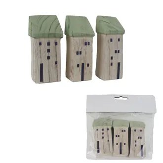 Decorative House 3 pcs D8314-15