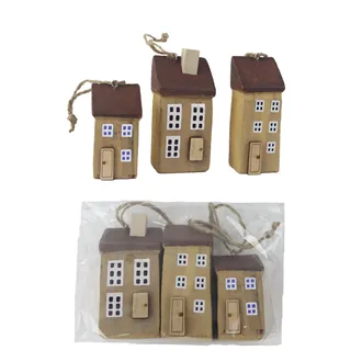 Decorative House 3 pcs D8313-18
