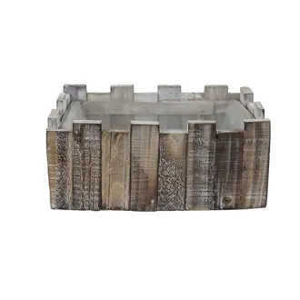 Planter with plastic lining D8320