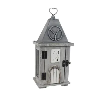 Wooden Lantern D8341/A