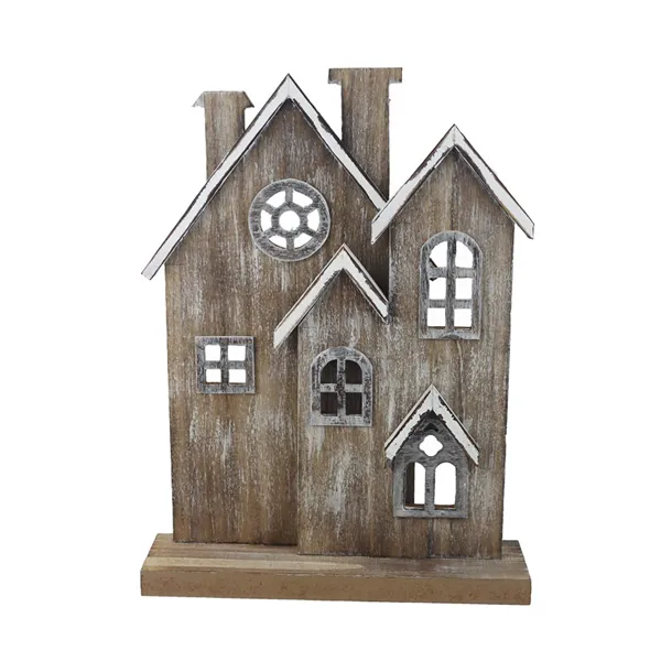Decorative Wooden House D8343