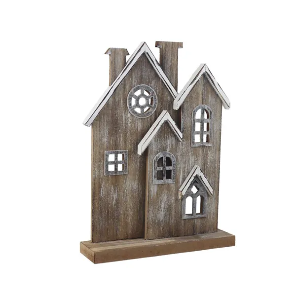 Decorative Wooden House D8343