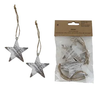 Hanging Star 4 pcs D8352