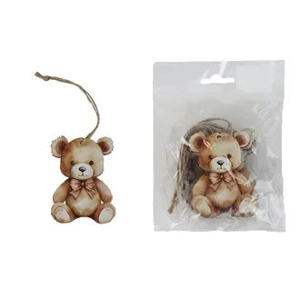 Hanging Teddy Bear 10 pcs D8380