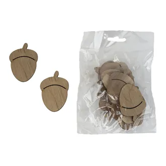 Decorative Acorn 20 pcs D8384