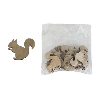 Decorative Squirrel 20 pcs D8388