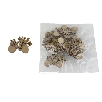 Decorative Acorn 20 pcs D8404
