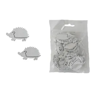 Decorative Hedgehog 20 pcs D8407