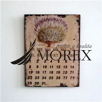 Metal calendar DHLHT11090R