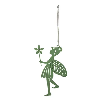 Metal fairy to hang K1436-15