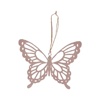 Hanging butterfly pink K1444-05