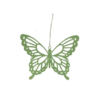Hanging butterfly green K1444-15