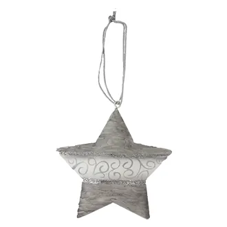 Metal star to hang K1637
