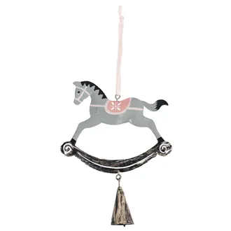 Horse to hang grey K1658