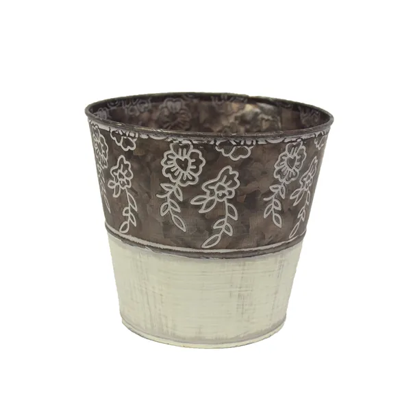 Metal flower pot K1778/4