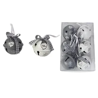 Jingle bell to hang 6 pcs K1915