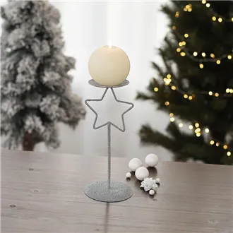 Metal candleholder K2367-28