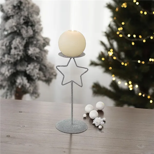 Metal candleholder K2367-28