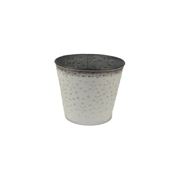 Metal flower pot K2389/1