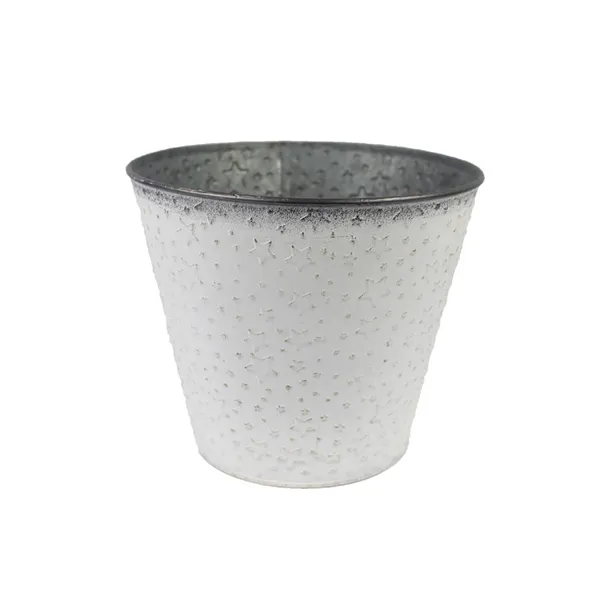 Metal flower pot K2389/4