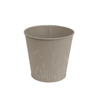Metal flower pot K2579/1