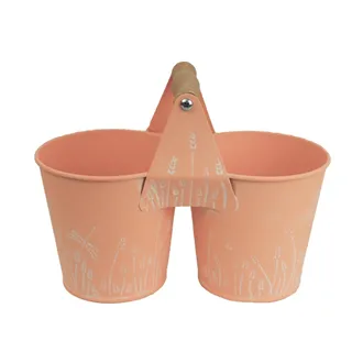 Flower pot with handle K2584-04