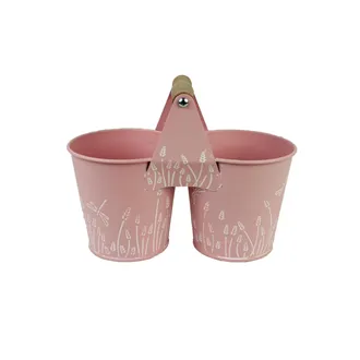 Flower pot with handle K2584-05