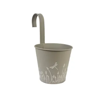 Metal flower pot for hanging K2586/2