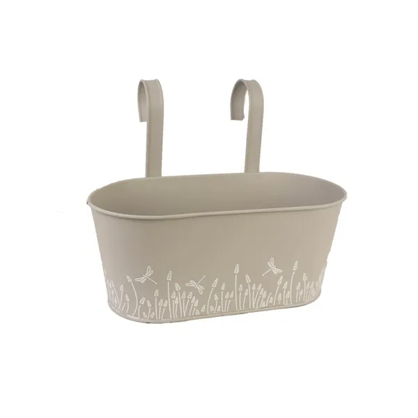 Metal flower pot for hanging K2592/1