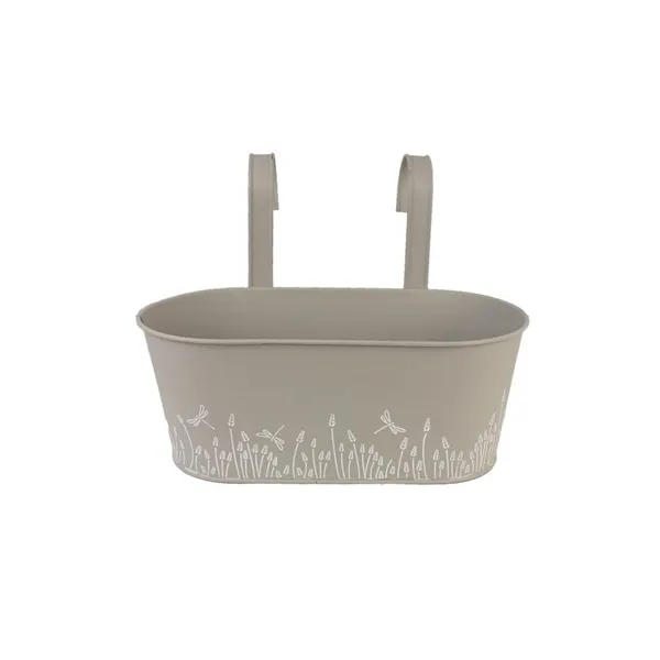 Metal flower pot for hanging K2592/1
