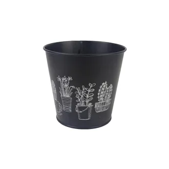 Metal flower pot K2602/3