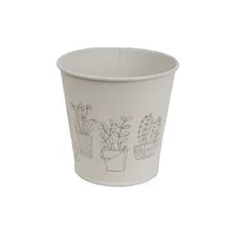 Metal flower pot K2603/1