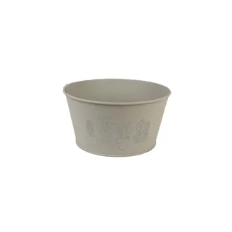 Metal flower pot K2607/2