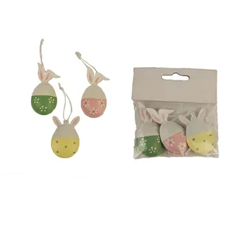 Hare for hanging, 3 pcs K2769 