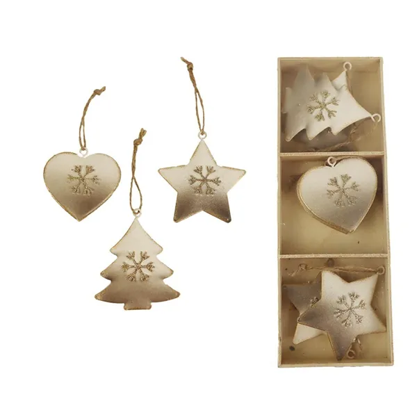 Decoration for hanging, 6 pcs K2837-01