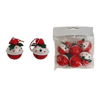 Jingle bell, 6 pcs K2851
