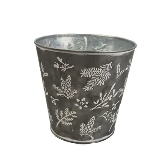 Metal flower pot K2854/3