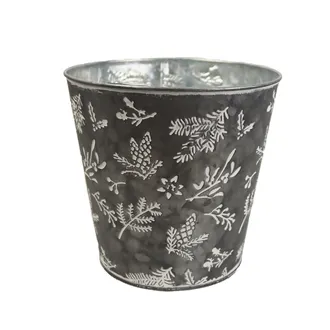 Metal flower pot K2854/4