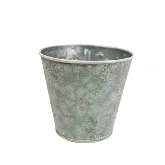 Metal flower pot K2865/1