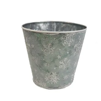 Metal flower pot K2865/2