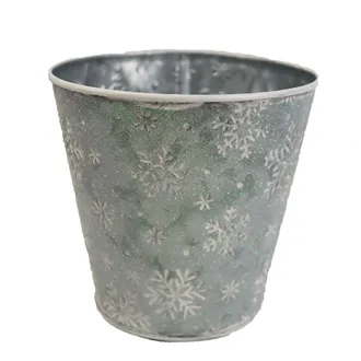 Metal flower pot K2865/4