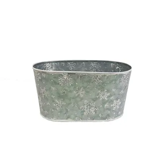 Metal flower pot K2866