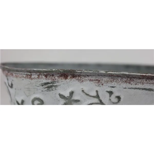 Metal flower pot K2906/2 2nd quality