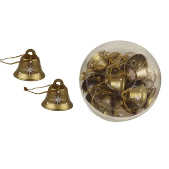 Metal bells, 12 pcs K2917-29