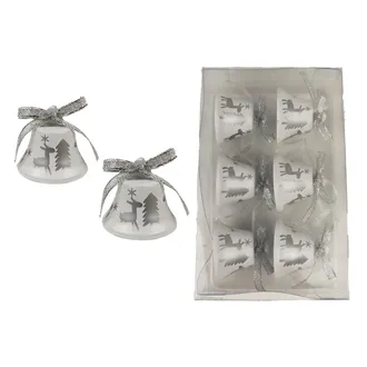 Metal bells, 6 pcs K2945 
